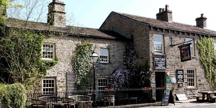 Old Dales pub at entrance