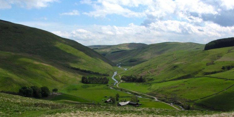 Upper Coquetdale in the