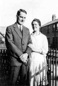 John and Florence Weallans - George's parents (1920s)