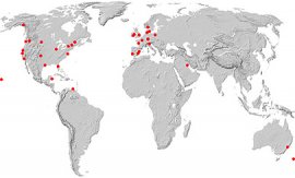 Pedicab Rickshaw Operators World Map