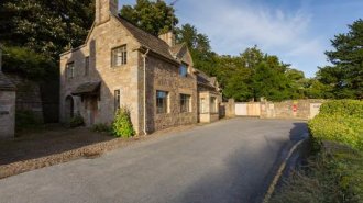 The exterior of Abbey Cottage nr Ripon, Yorkshire © Chris Lacey